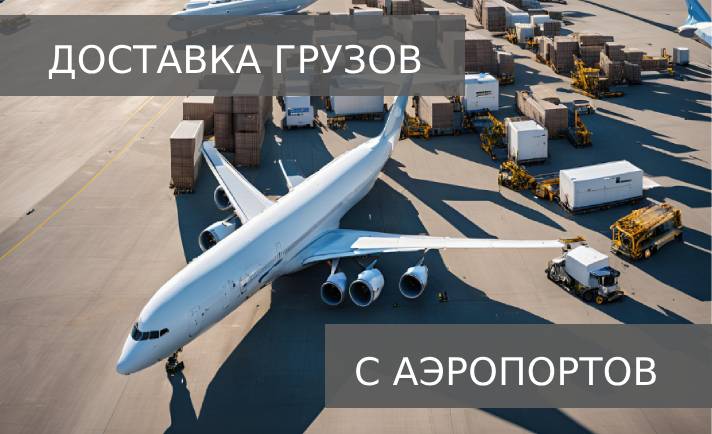 Быстрая и надежная доставка грузов из аэропортов прямо к вашей двери!
